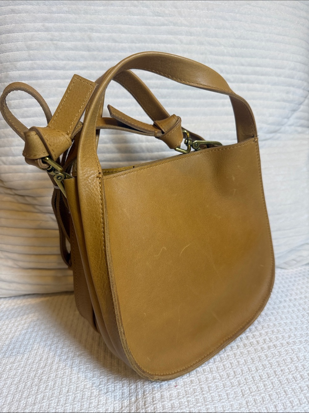 Madewell NWT The Sydney Crossbody Bag Leather Shoulder Bag